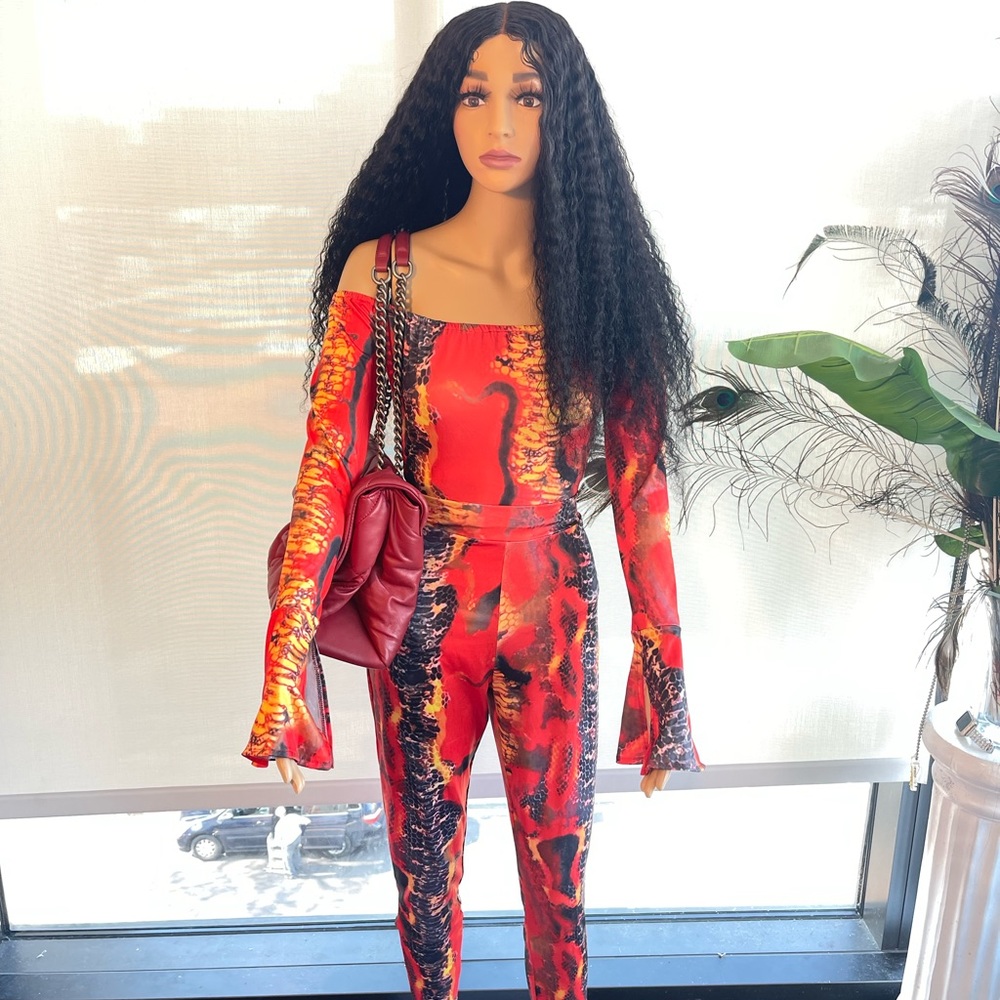 Snakeskin two piece set